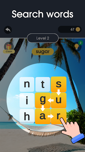 Fill the words - find words Screenshot 0