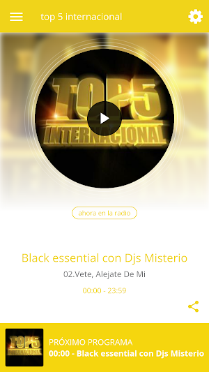 top 5 internacional Screenshot 0
