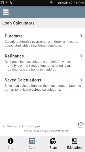 Crane Home Loan Screenshot 1
