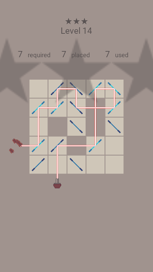 Lasers & Mirrors Puzzle Screenshot 1