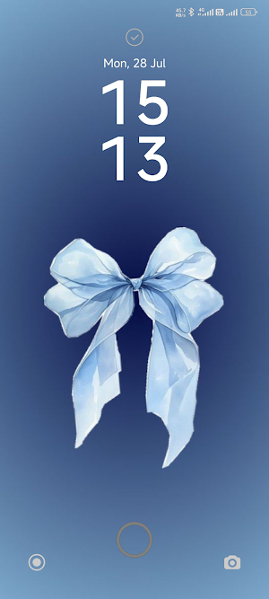 Cute Pink Bow Wallpaper Screenshot 1
