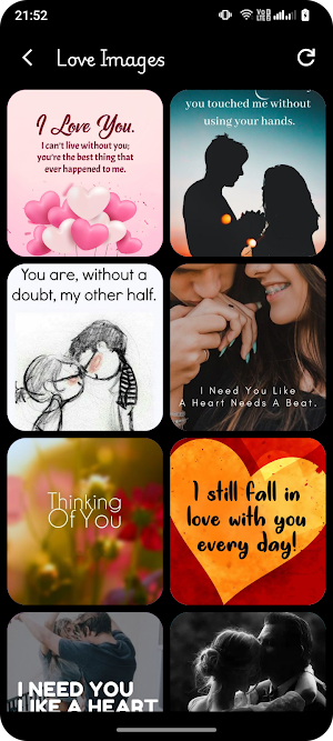 Romantic Love Messages Screenshot 1