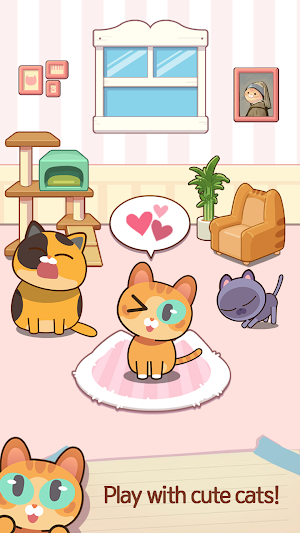 Piano Cat Tiles - Room Design Screenshot 0