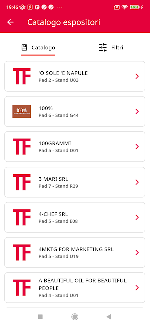 TuttoFood Milano Screenshot 1