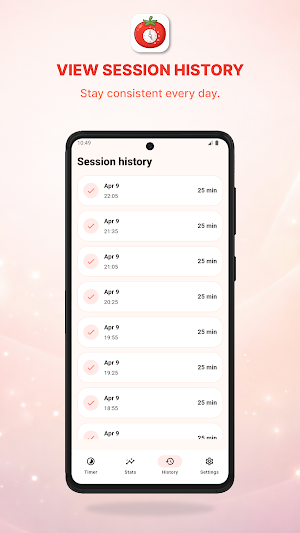 Pomodoro Focus Timer Screenshot 2