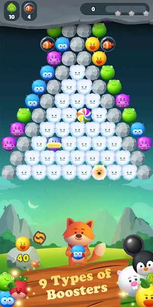 Bubble Shooter - POP Animal Screenshot 2
