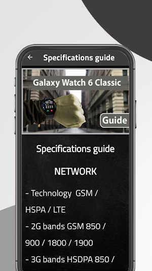 Galaxy Watch 6 Classic Guide Screenshot 1