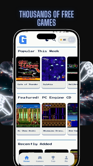 EngineGame - Retro Gaming Screenshot 2