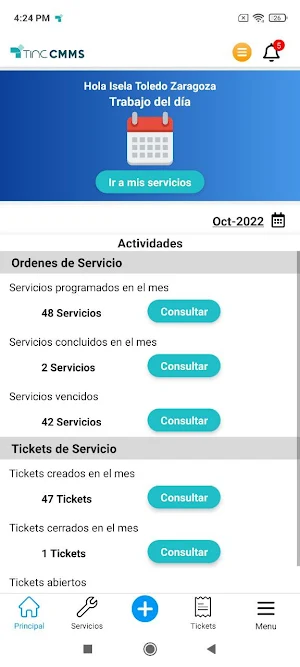 TINC CMMS IS Screenshot 1