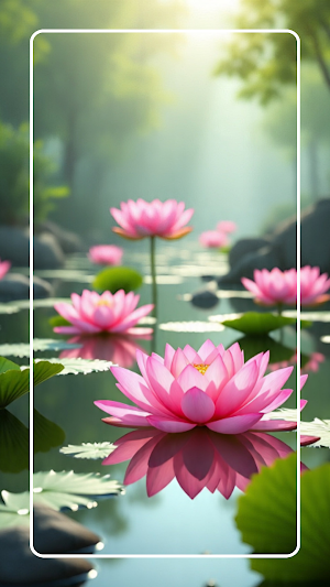Pink Flower Wallpapers Screenshot 1