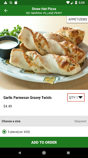 Straw Hat Pizza Screenshot 1