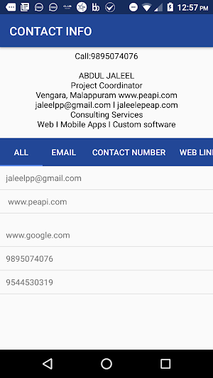 BarCode Scanner & Business Card Scanner - PP Scan Screenshot 3