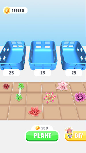Succulents Sculptures 3D Screenshot 0