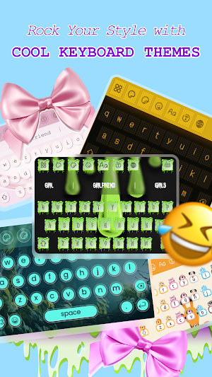 Emoji Keyboard - Font & Themes Screenshot 0
