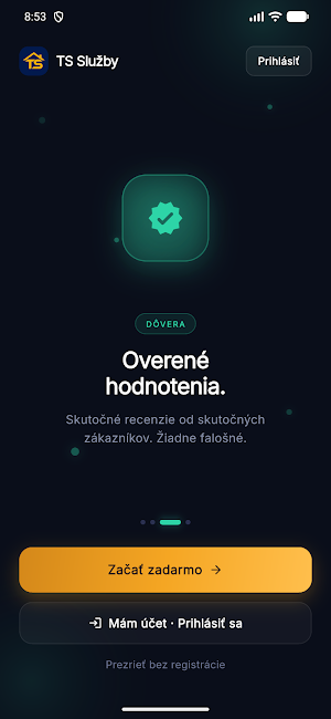 TS Služby Screenshot 2