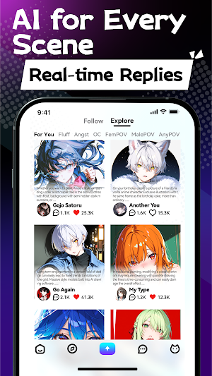 Rubii - AI Character Chat Screenshot 1