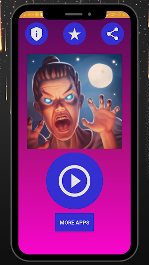 Granny scary Fake Call. Screenshot 0