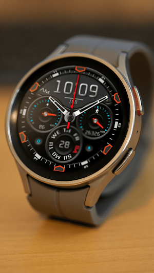 Pars Lara Hybrid Watch Face Screenshot 1