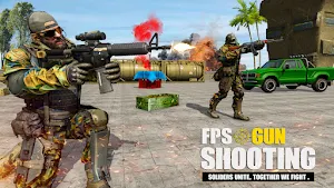 FPS Gun Shooting: Offline Game Screenshot 1