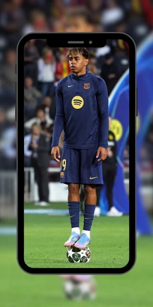 Soccer: Lamine Yamal Wallpaper Screenshot 3