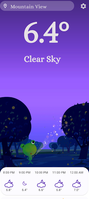 Froggy Weather Screenshot 0