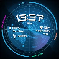 RADAR - Watch Face Digital