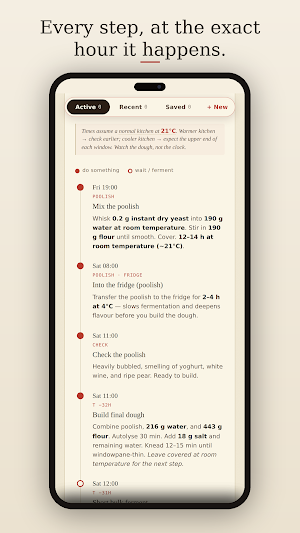 Impasto: Pizza Dough Planner Screenshot 1