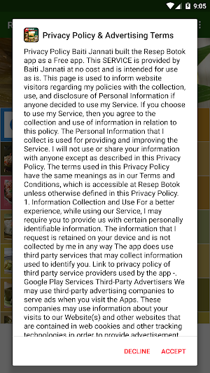 Resep Botok Screenshot 0