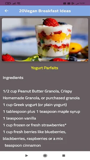 vegan recipes offline Screenshot 1