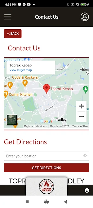 Toprak Kebab Tadley Screenshot 1