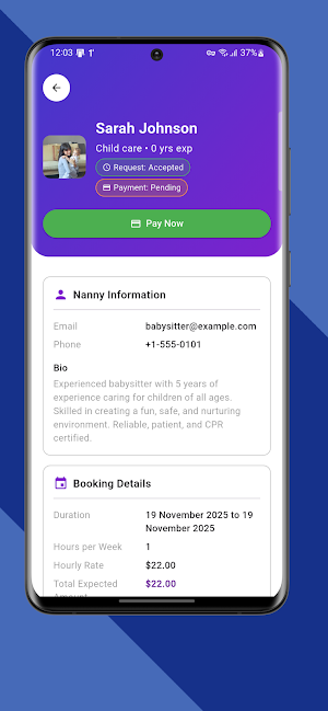 Nanny Jobs Screenshot 3