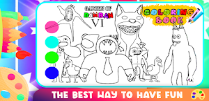 Garten of Banban 6 Coloring Screenshot 0