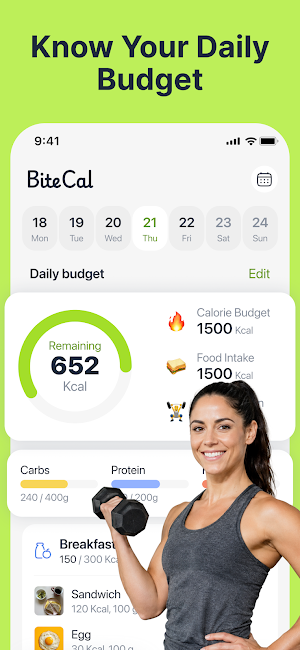 BiteCal: AI Calorie Counter Screenshot 1