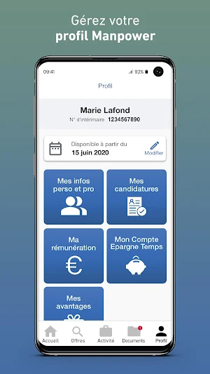Mon Manpower – Offres d’emploi Screenshot 3