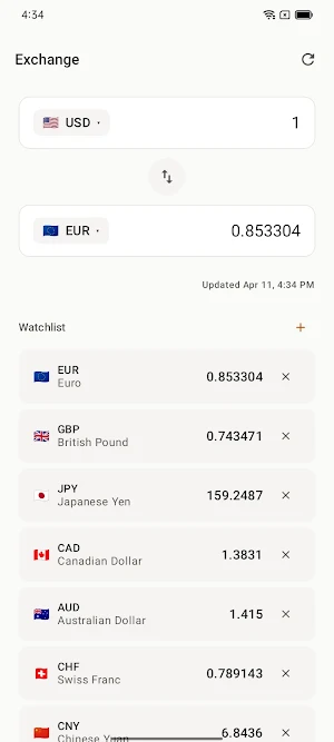 Libra Rate Converter Screenshot 0