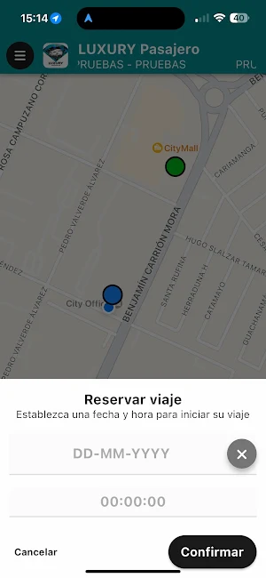 Luxury Pasajero Screenshot 2