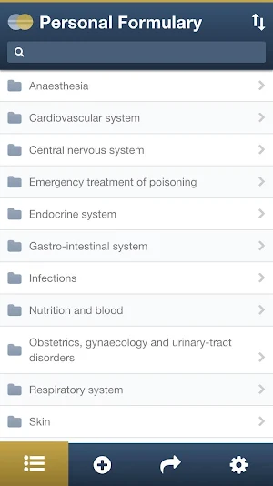 Personal Formulary Screenshot 0