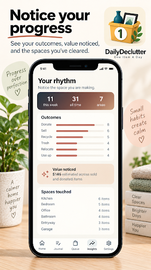 Daily Declutter: Home Tracker Screenshot 3