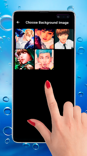 Bts Cute Kpop Idol Music Live Wallpaper Screenshot 2