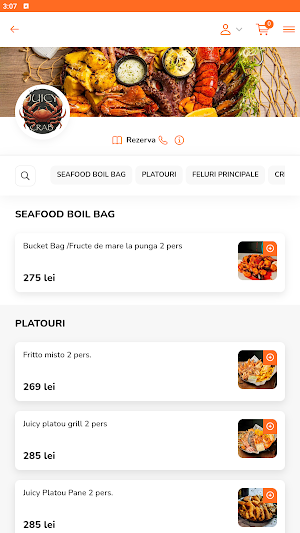 Juicy Crab - Fructe de mare Screenshot 0