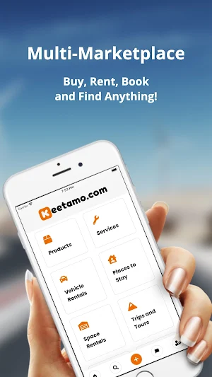 Keetamo Marketplace - Buy, Sel Screenshot 1