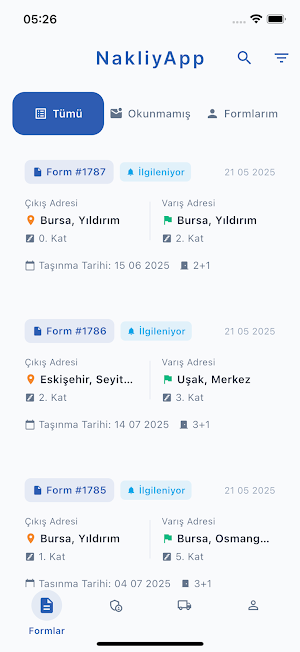 NakliyApp Screenshot 2
