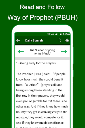 Sunnah of Holy Prophet (PBUH) - Everyday Guidance Screenshot 1