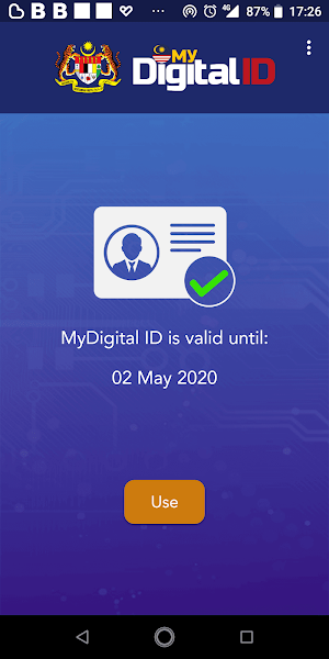 MyDigital ID Screenshot 1