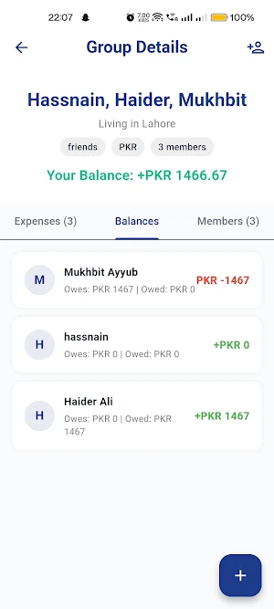 Costally: Expense & Bill Split Screenshot 2