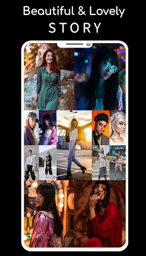 Bit Story : Photo Video Maker with Music Effects Screenshot 1
