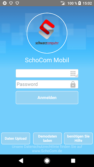 Schocom Arbeitsbuch Mobil Screenshot 0