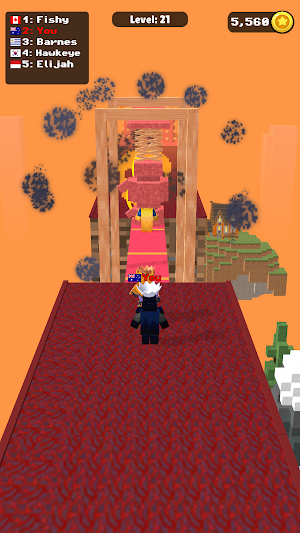 Hero Craft: Runner 3D Screenshot 0