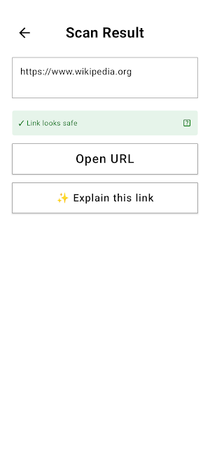 QR Safe Scanner & Link Check Screenshot 3