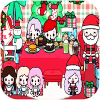 Miga Town Christmas Wallpaper
